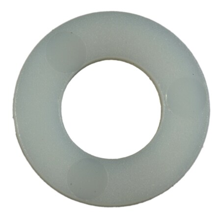 Midwest Fastener Flat Washer, For Screw Size 1/4" , Nylon 30 PK 64968
